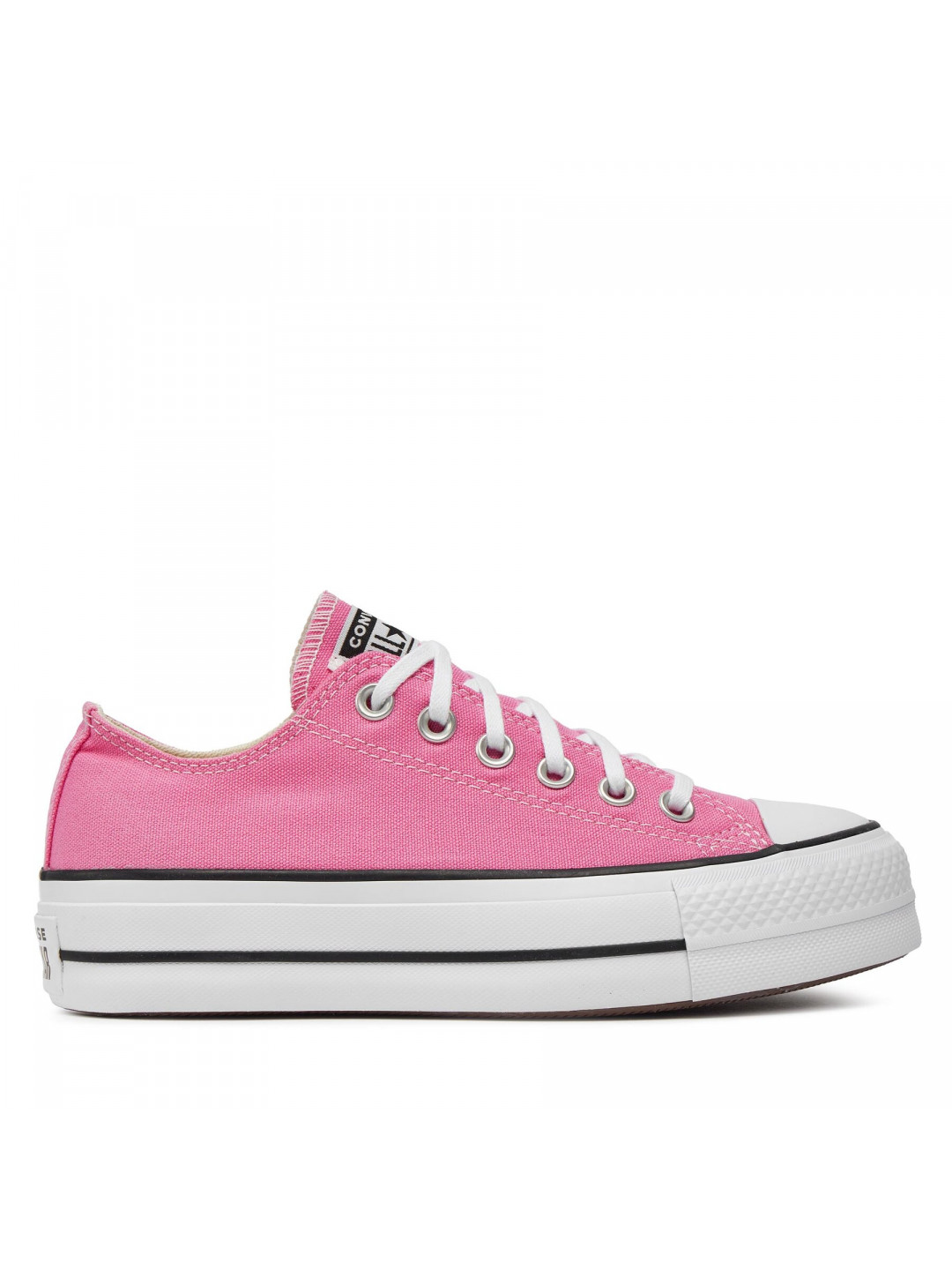 Plátěnky Converse Chuck Taylor All Star Lift Platform Ox A06508C Růžová